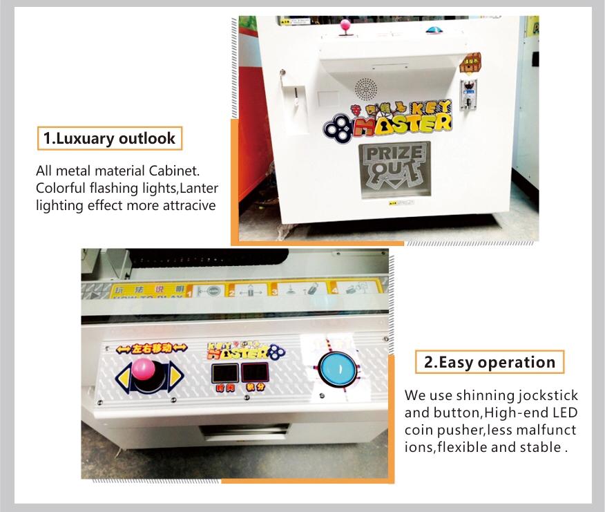 Key Master 9 Holes Grid Arcade Machine