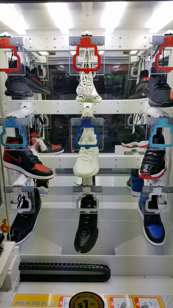 Level Up Your Wardrobe and Fun with Arcade Machines in Sneaker Shops