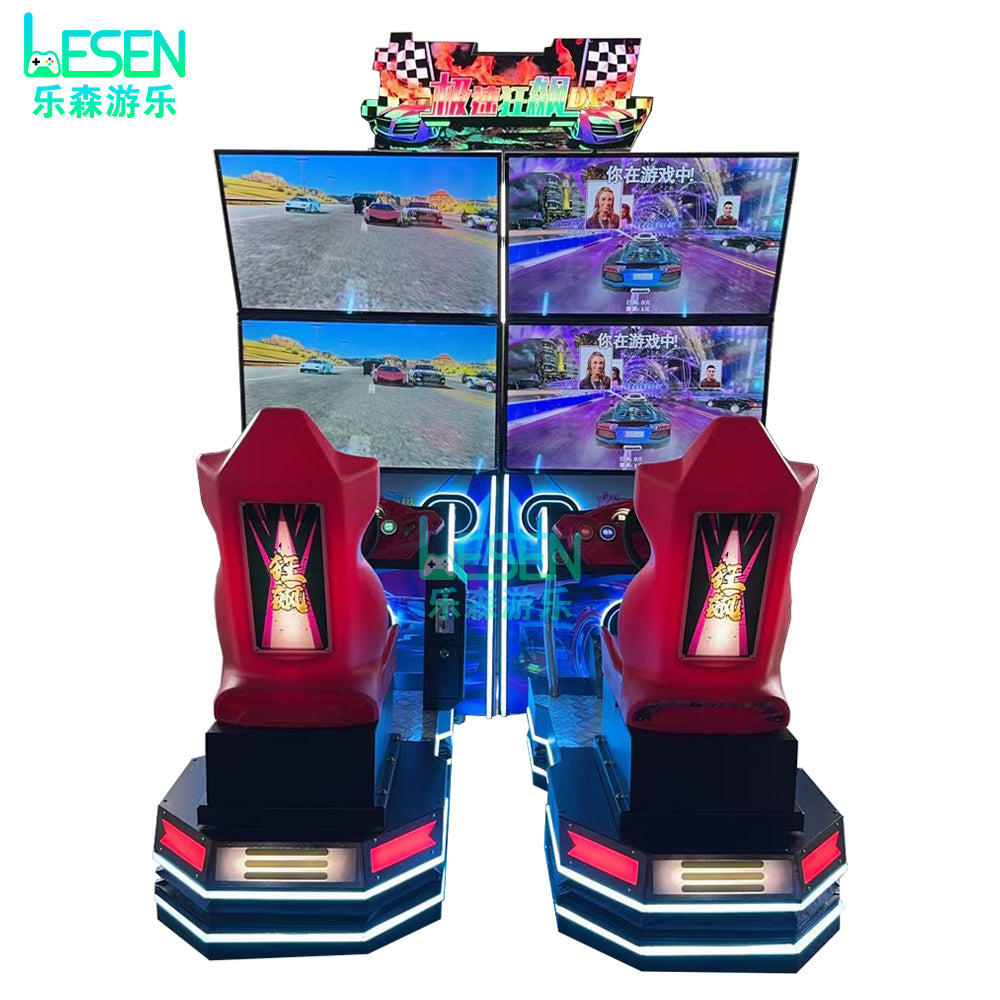 Extreme Speed Blitz Racing Simulator Arcade Machine | Pankour Vending